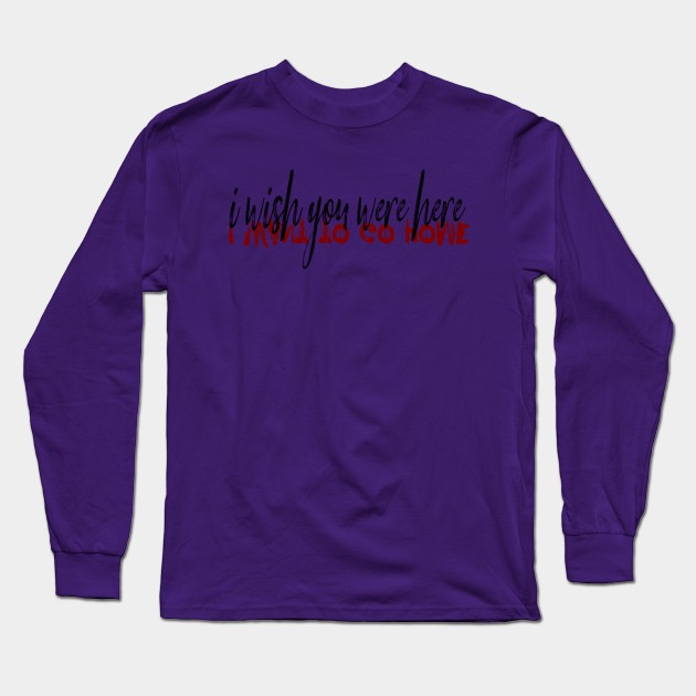 Wish You Were Here Long Sleeve T-Shirt by No Such Thing Radio